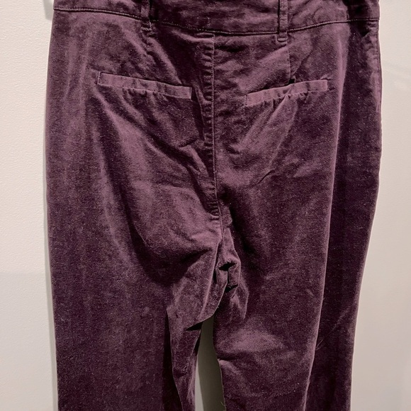 NYDJ LiftXTuck Technology Women’s Size 8 Velvet Dark Purple Straight Leg - Picture 6 of 13
